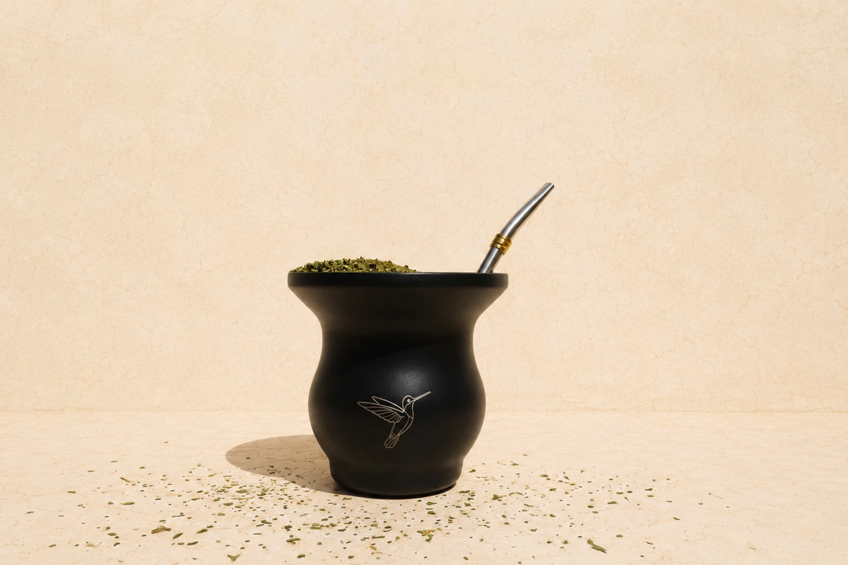 Totaalset - Matéas Yerba Maté (500g) & Beker + Rietje & Thermosfles