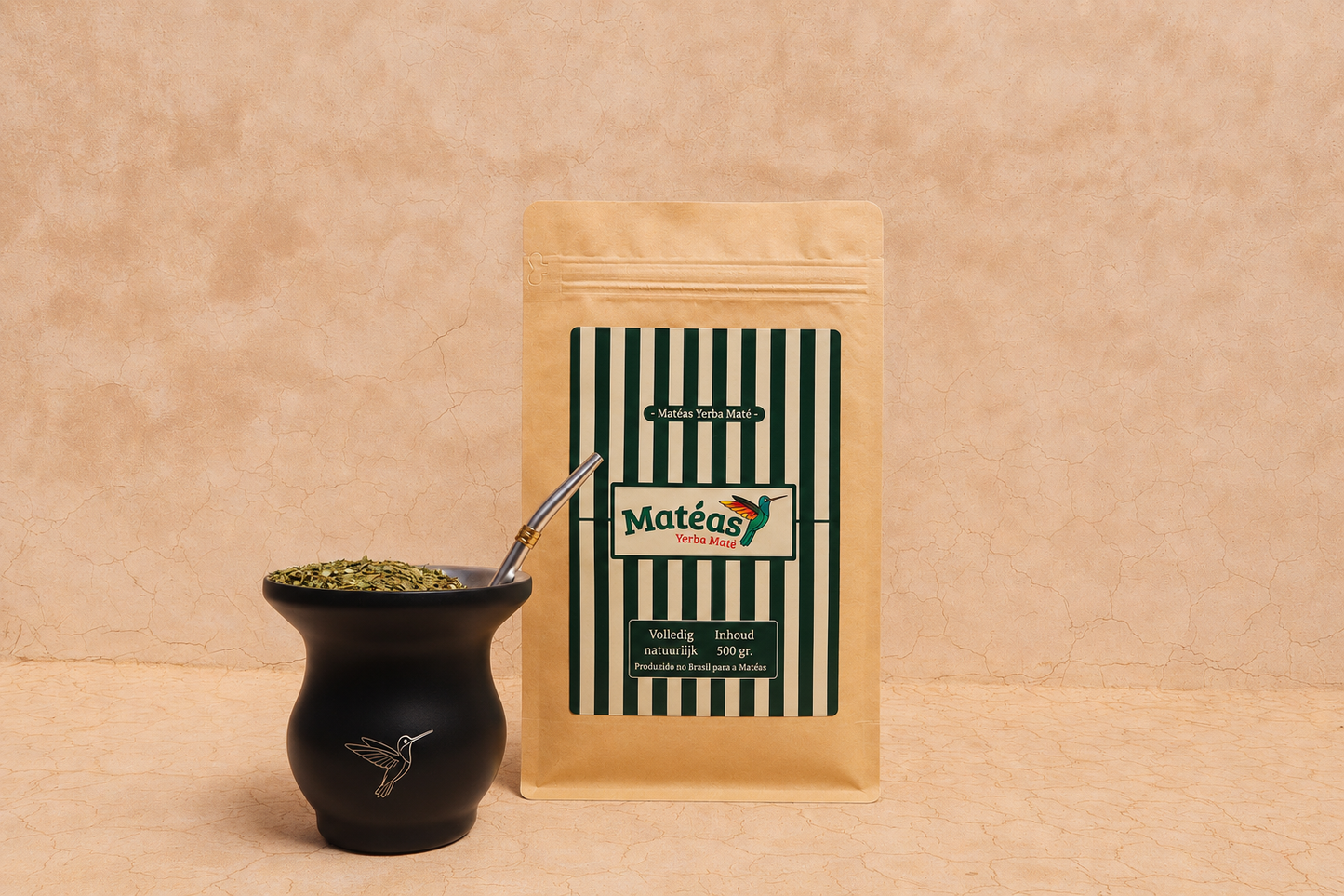 Basisset - Matéas Yerba Maté (500g) & Beker + Rietje