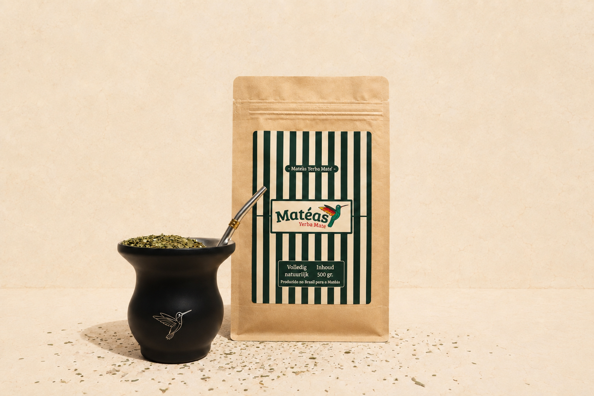 Basisset - Matéas Yerba Maté (500g) & Beker + Rietje